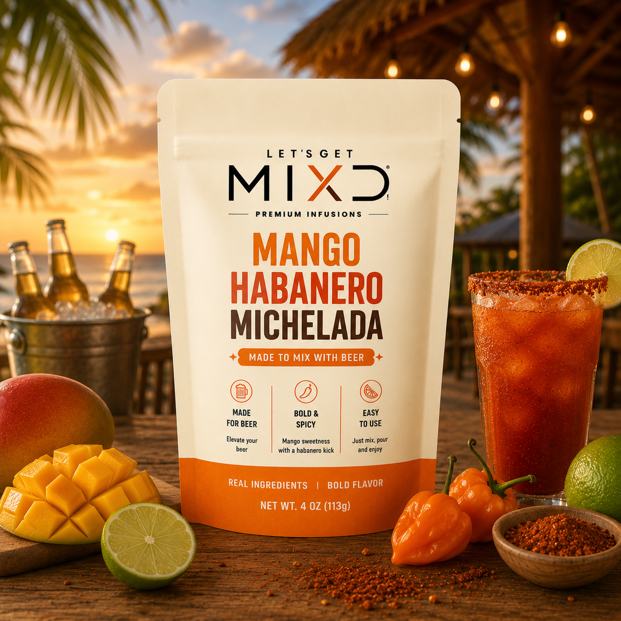 MANGO HABANERO MICHELADA