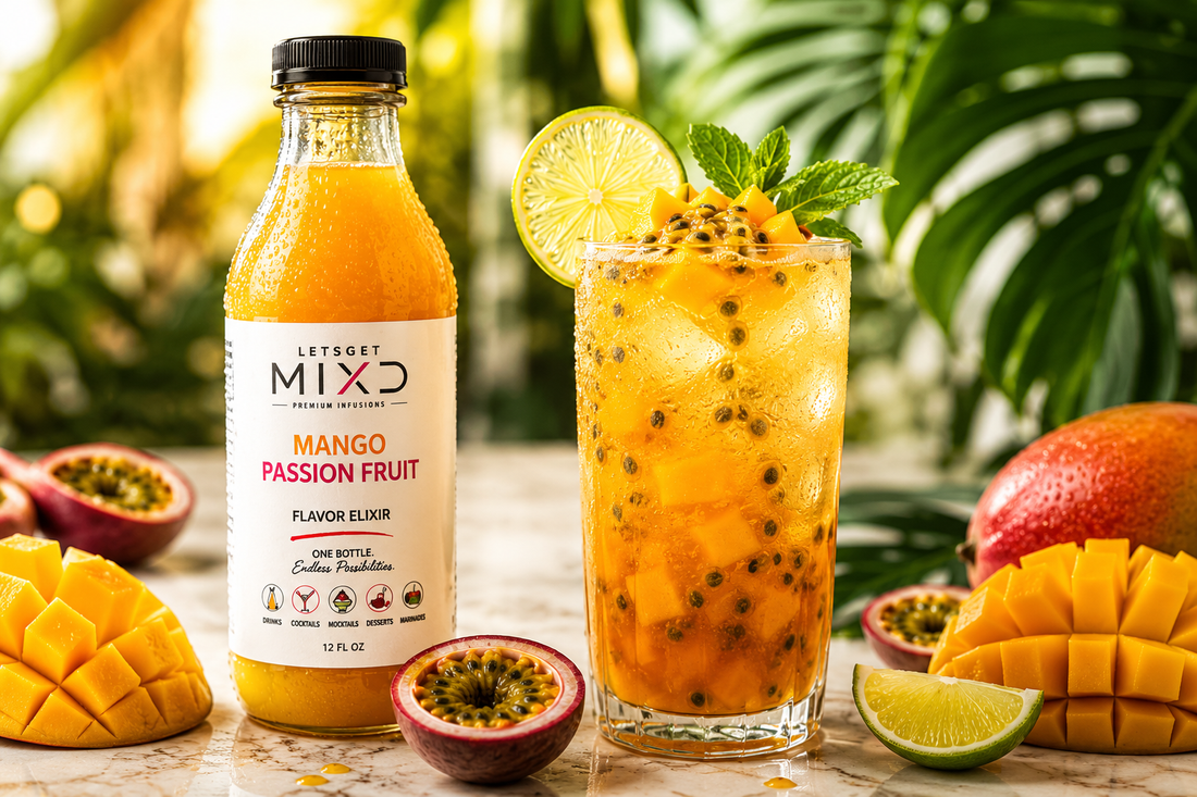 Mango Passion Fruit Sparkler