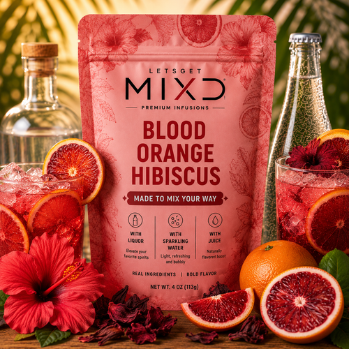BLOOD ORANGE HIBISCUS BEVERAGE INFUSION