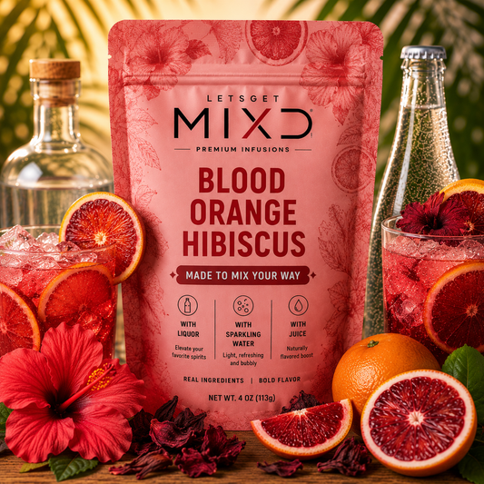 BLOOD ORANGE HIBISCUS BEVERAGE INFUSION