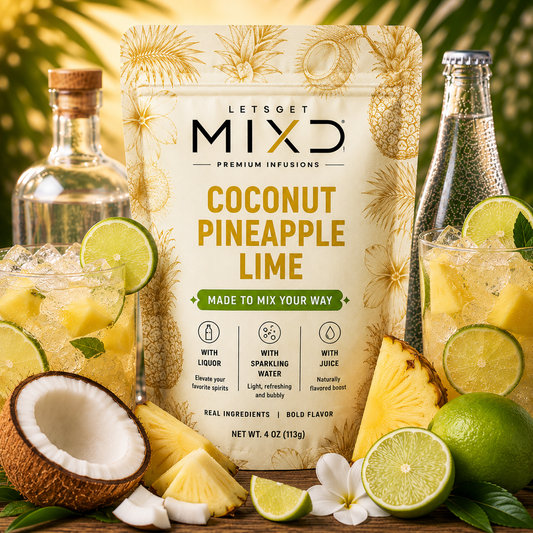 COCONUT PINEAPPLE LIME BEVERAGE INFUSION