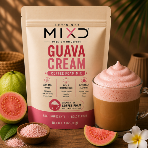 GUAVA CREAM COFFEE FOAM