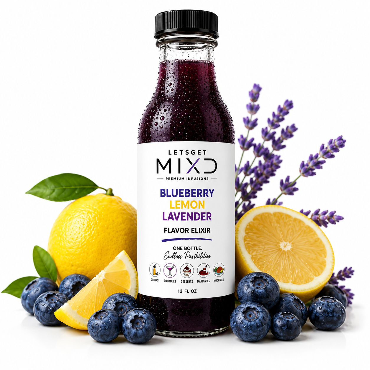 BLUEBERRY LEMON LAVENDER FLAVOR ELIXIR